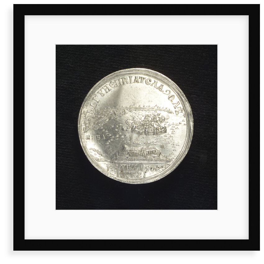 Medal commemorating the capture of Schlüsselburg, 1702 by Unknown