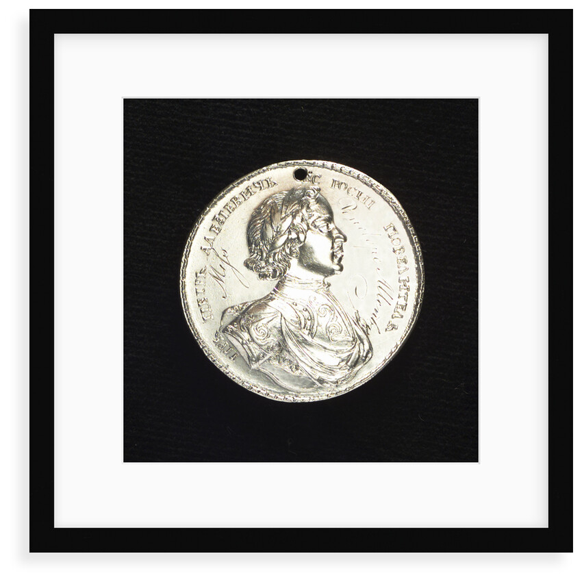 Naval reward medal commemorating the Victory off the Åland Islands, 1714 by unknown