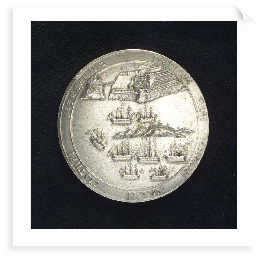 Medal commemorating the relief of the Ionian Islands, 1800; reverse by unknown