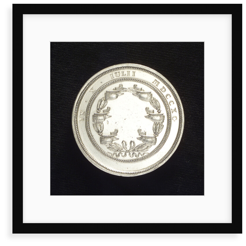 Medal commemorating the Battle of Svensksund, 1790; reverse by C.G. Fehrman