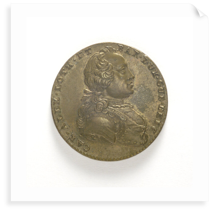 Counter commemorating Charles Alexander Duke of Lothaire and Barri, Governor of Belgium; obverse by R.
