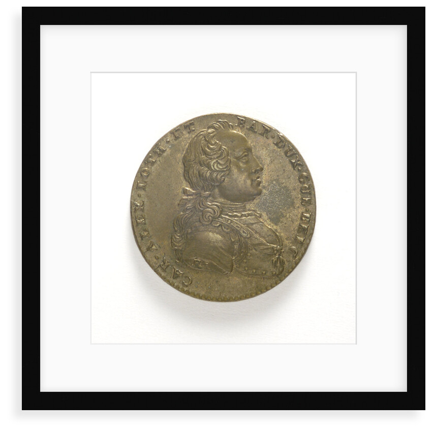 Counter commemorating Charles Alexander Duke of Lothaire and Barri, Governor of Belgium; obverse by R.