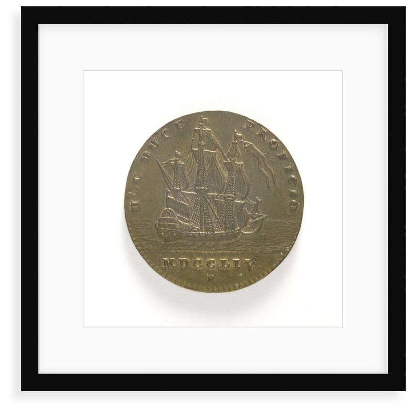 Counter commemorating Charles Alexander Duke of Lothaire and Barri, Governor of Belgium; reverse by R.