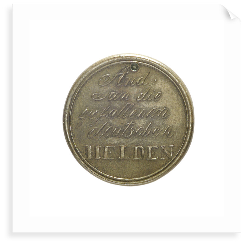 Naval reward counter commemorating the action off Eckernförde, 1849 by unknown