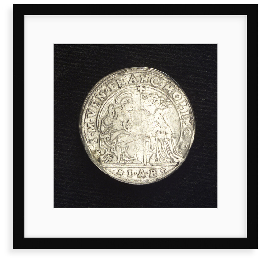 Counter commemorating the blockade of the Dardanelles, 1646; obverse by I.A. Batagia
