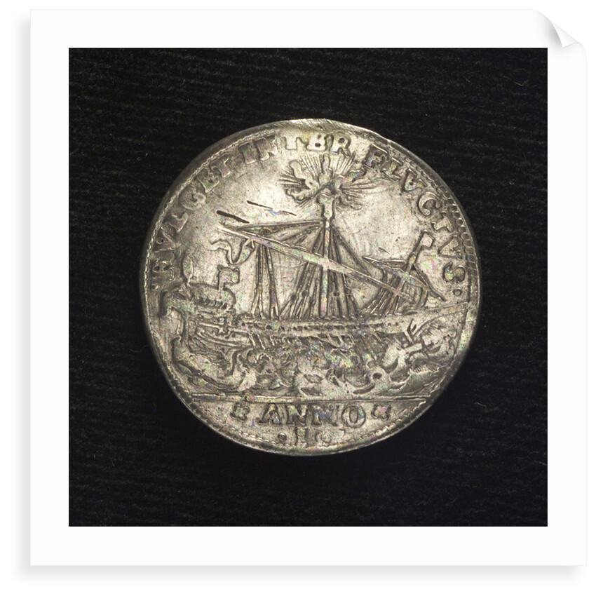 Counter commemorating the blockade of the Dardanelles, 1646; reverse by I.A. Batagia