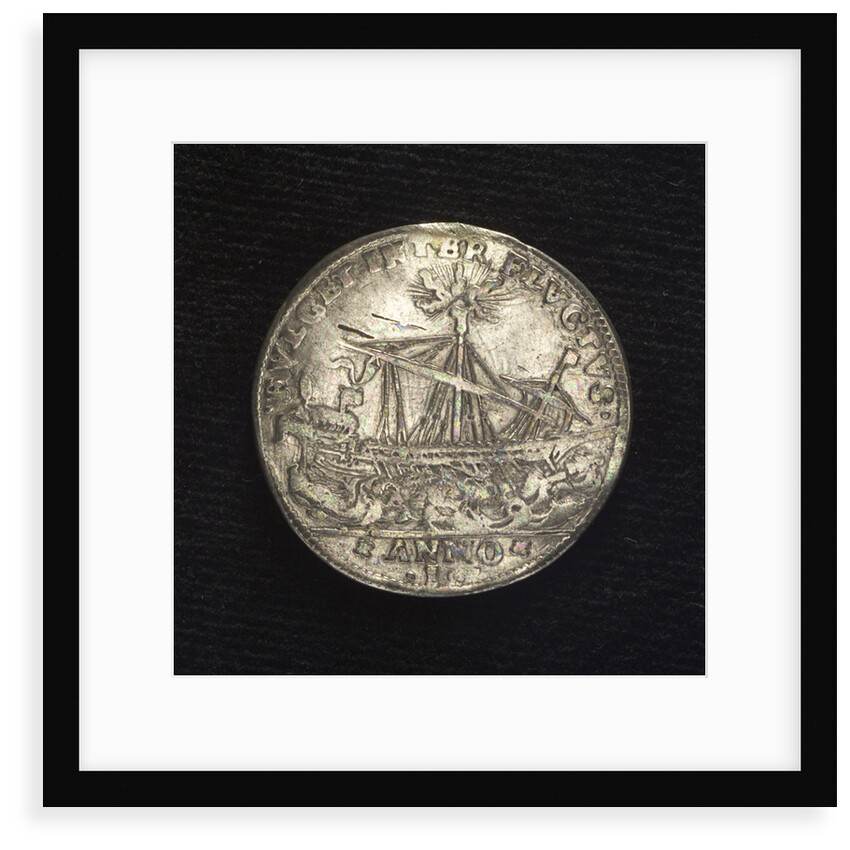 Counter commemorating the blockade of the Dardanelles, 1646; reverse by I.A. Batagia
