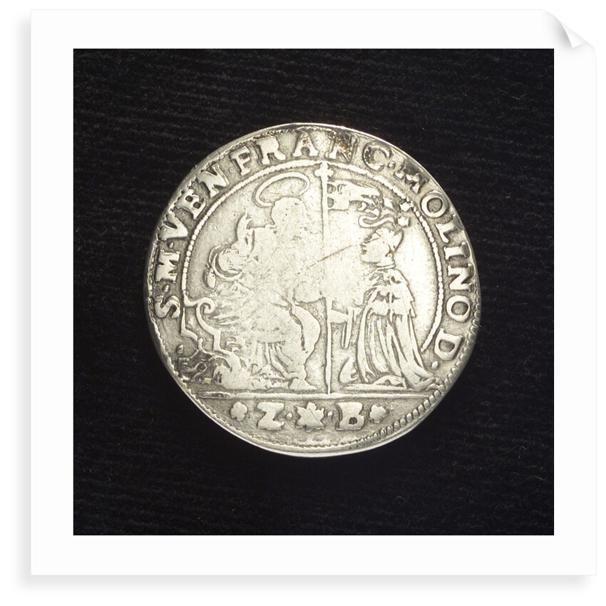 Counter commemorating the naval events in the Levant, 1647; obverse by Zuane Barozzi