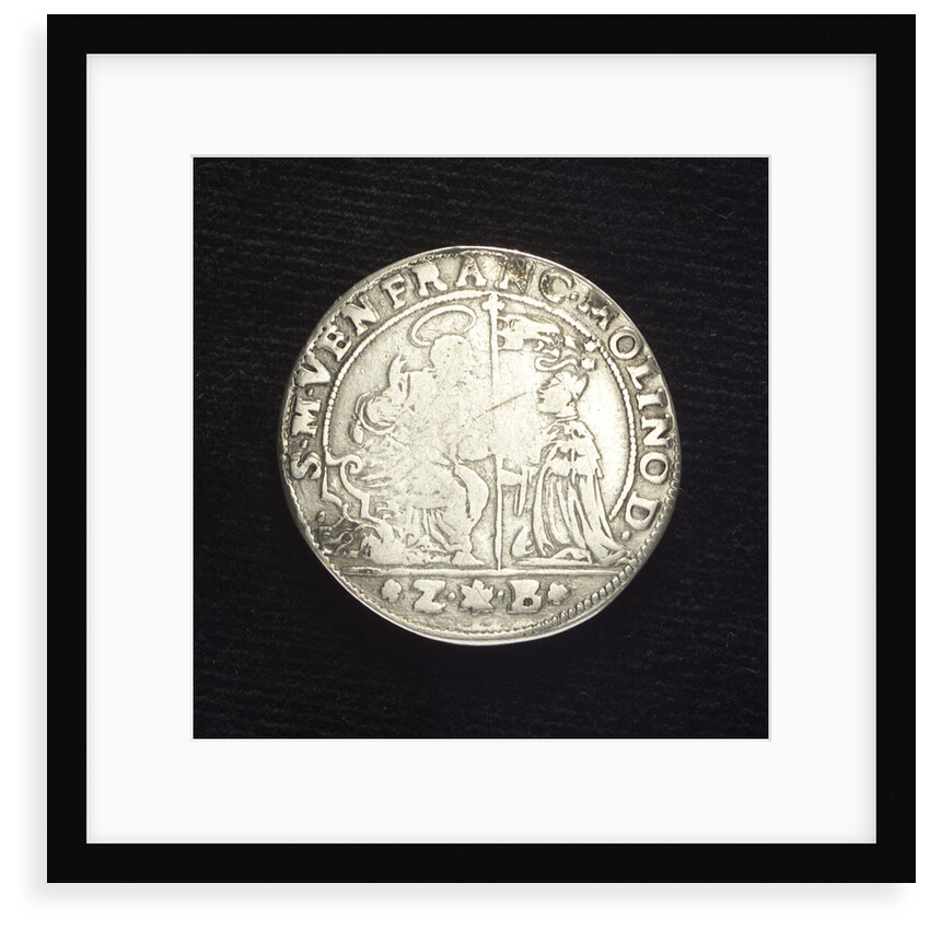 Counter commemorating the naval events in the Levant, 1647; obverse by Zuane Barozzi