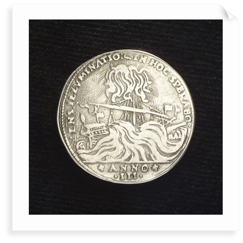 Counter commemorating the naval events in the Levant, 1647; reverse by Zuane Barozzi