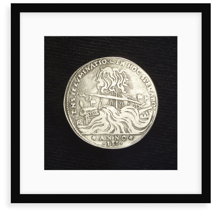 Counter commemorating the naval events in the Levant, 1647; reverse by Zuane Barozzi