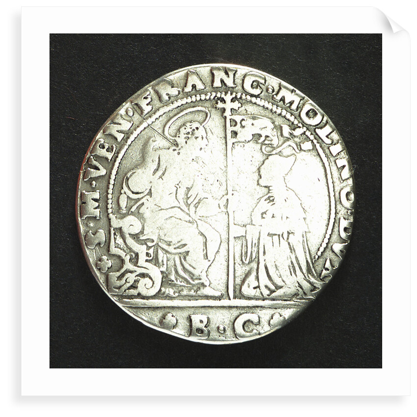 Counter commemorating the naval events in the Levant, 1647; obverse by Benetto Corner