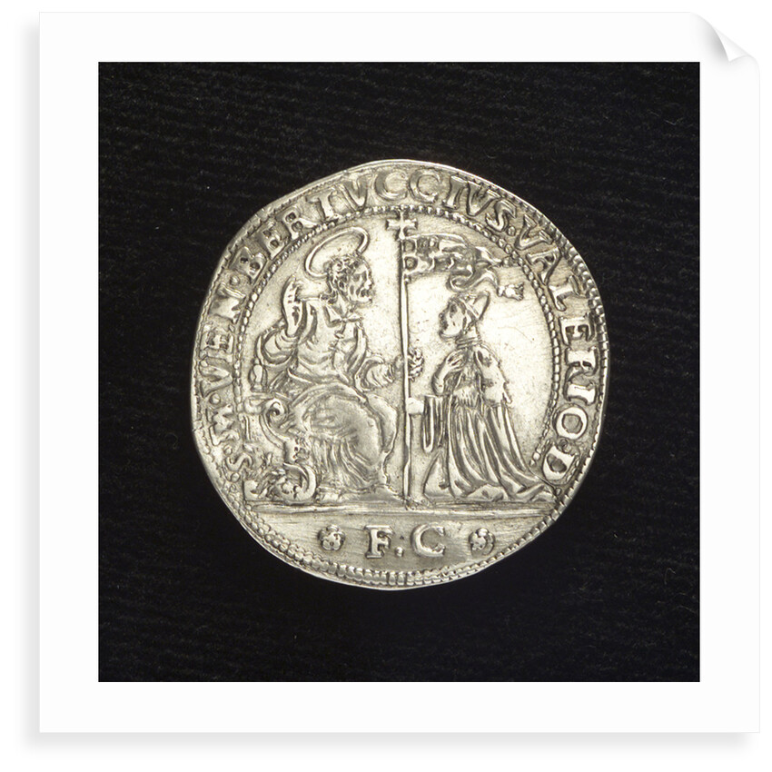 Counter commemorating the victory off the Dardanelles, 1656; obverse by F. Corner
