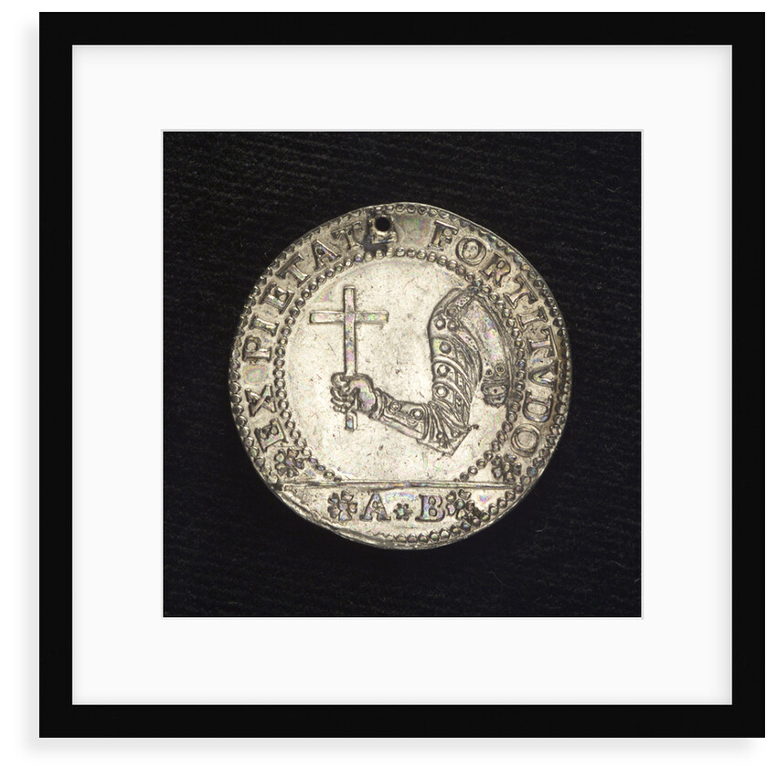 Counter commemorating the Battle of Andros, 1697; reverse by Andrea Baffo