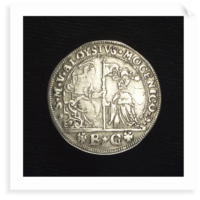 Counter commemorating three ships for the defence of Lake Garda; obverse by B.G.