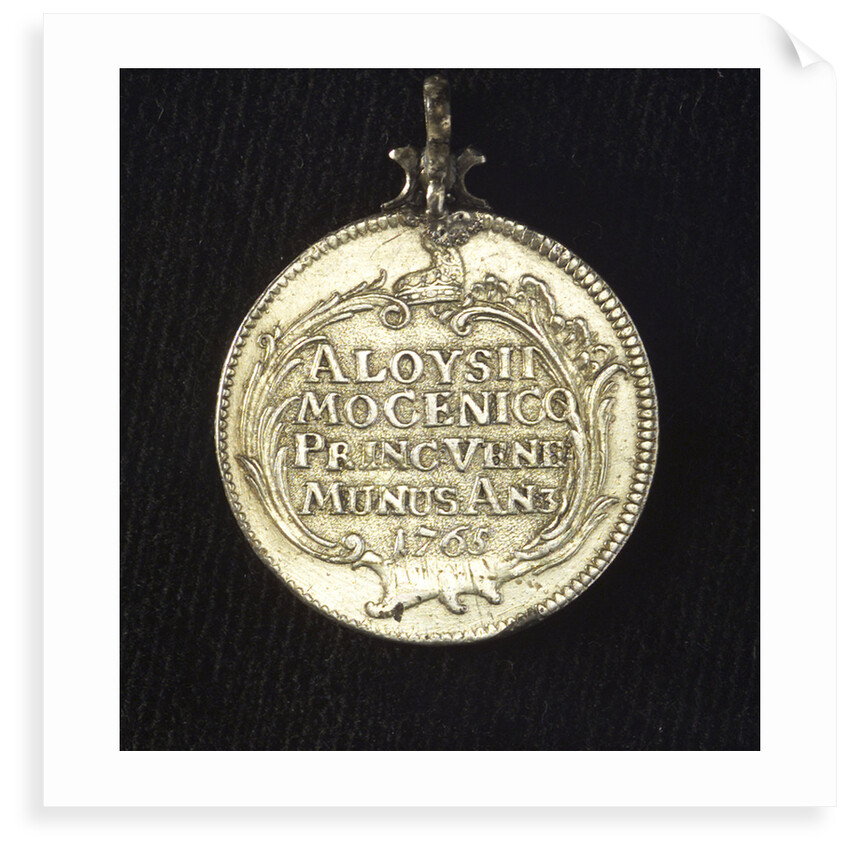 Counter commemorating the action against the Barbary pirates; obverse by Mario Soranzo