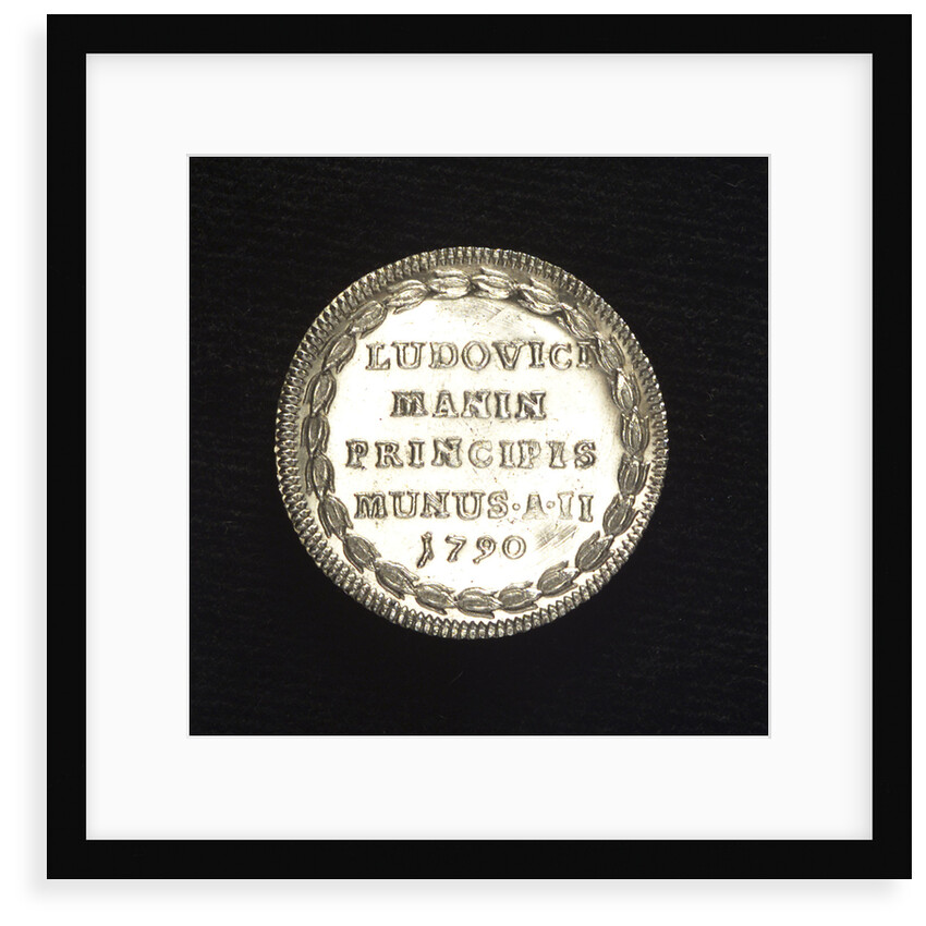 Counter commemorating the victory over the pirates of Tunis, 1790; reverse by M. Badoreo