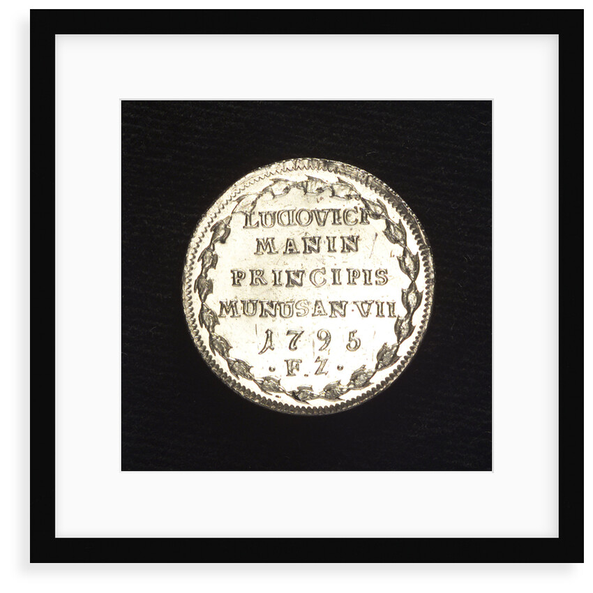 Counter commemorating peace with the Barbary pirates, 1795; reverse by Francesco Zane