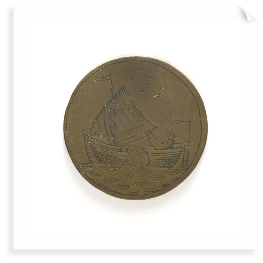 Badge of the Boatmen's Guild of Amsterdam; obverse by Unknown