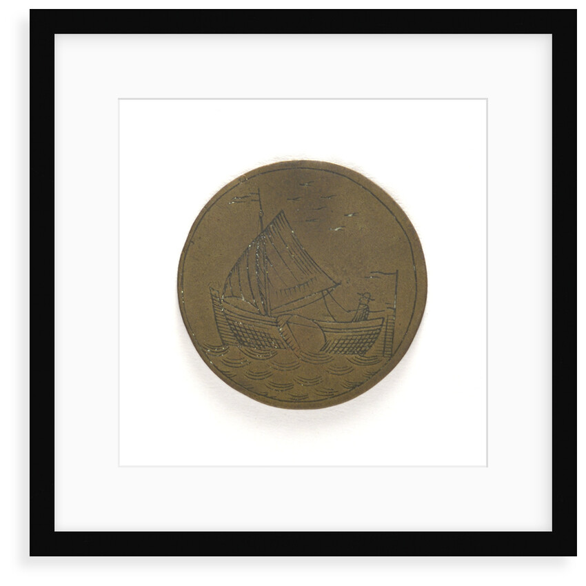 Badge of the Boatmen's Guild of Amsterdam; obverse by Unknown
