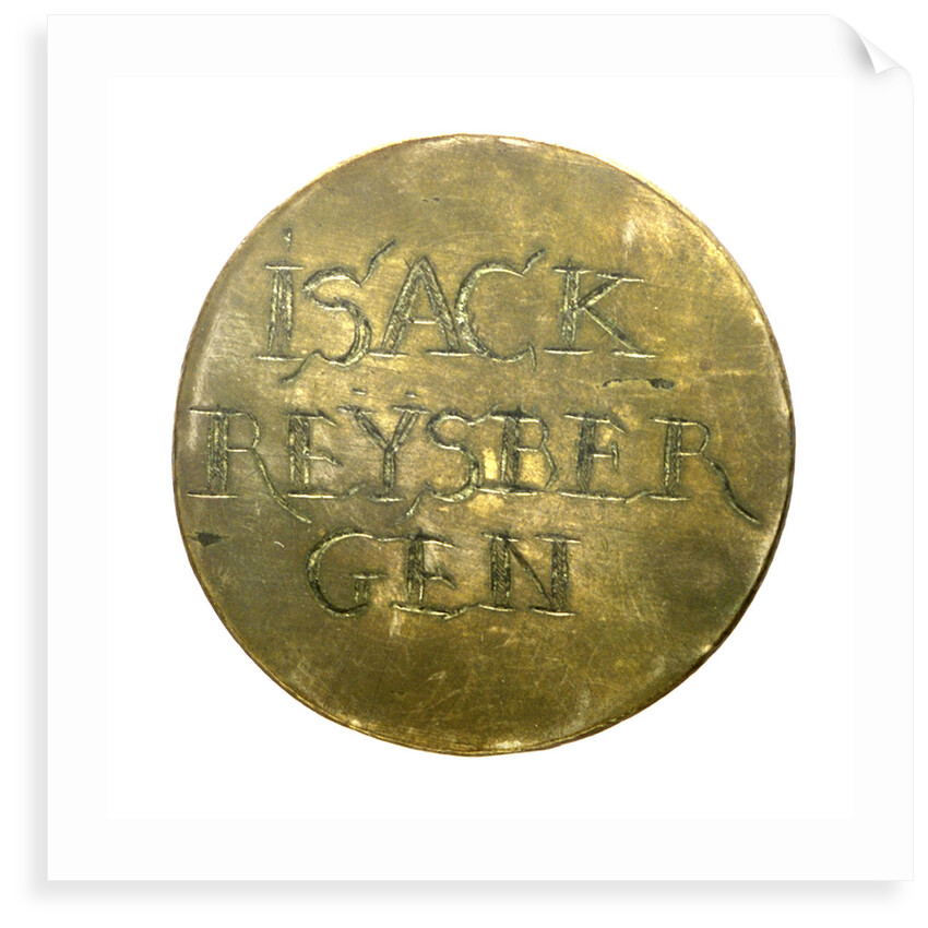 Badge of the Compass and Sailmakers guild of Amsterdam; reverse by Unknown