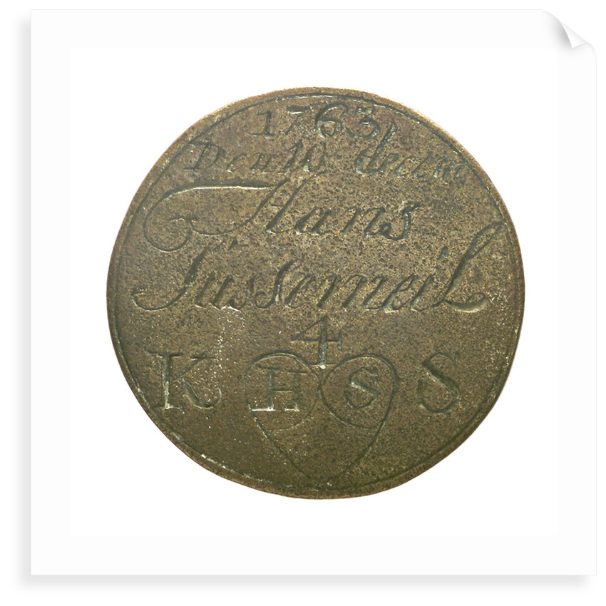 Lighterman's badge; reverse by unknown