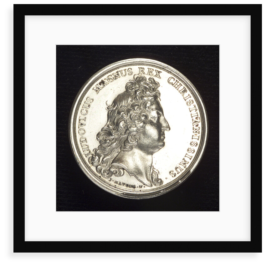 Medal commemorating Toulon being made a naval base; obverse by J. Mauger