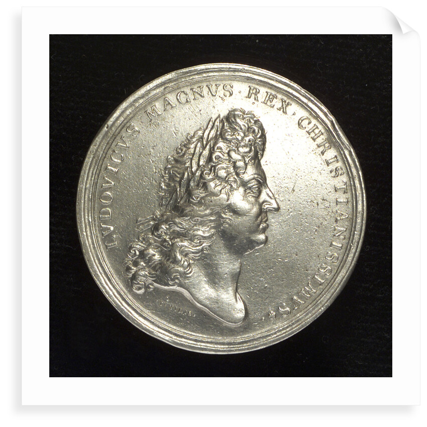 Medal commemorating the protection of Dunkirk; obverse by J. Nilis