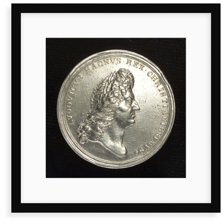 Medal commemorating the protection of Dunkirk; obverse by J. Nilis