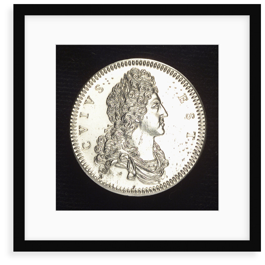 Medal commemorating James the Elder Pretender (1688-1766); obverse by N. Roettier