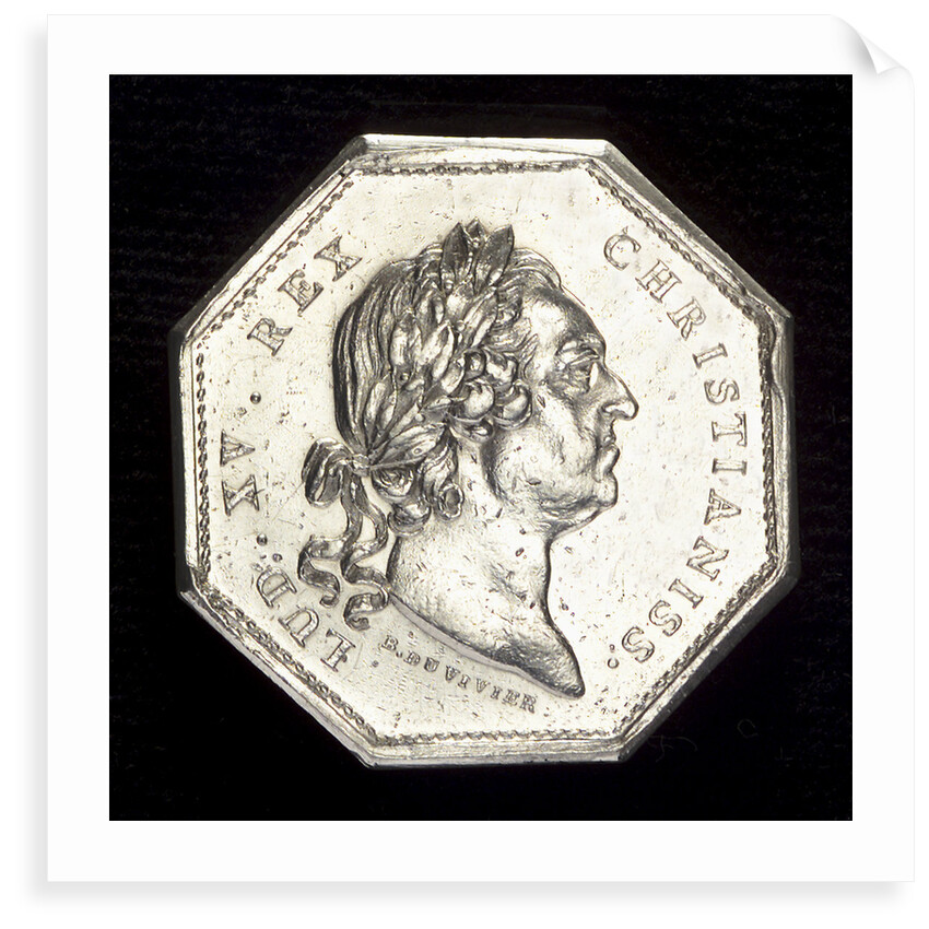 Medal commemorating naval invalids; obverse by B. Duvivier