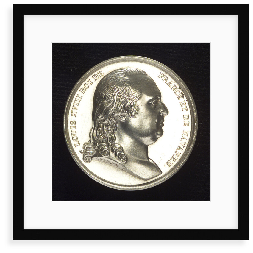 Medal commemorating the Expedition of the corvette 'Uraine', 1817; obverse by B. Andrieu; J.P. de Puymaurin