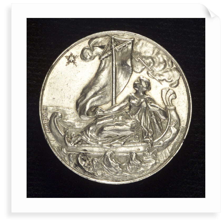 Medal commemorating the committee of Marine Insurers of Bordeaux; obverse by E. Rogat