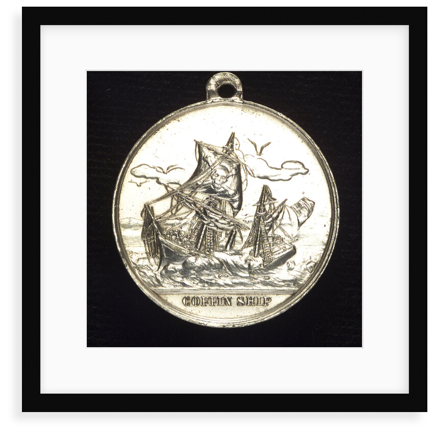 Medal commemorating Samuel Plimsoll (1824-1898) and the coffin-ships; reverse by A. Chevalier