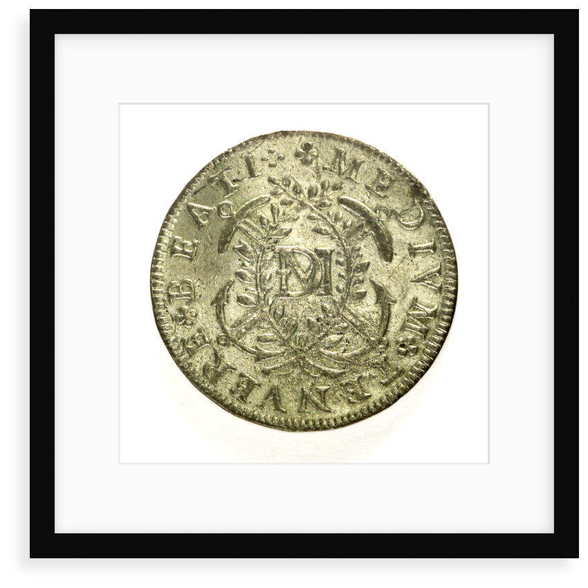 Counter commemorating Vice-Admiral de la Meilleraye, (died 1589); reverse by unknown