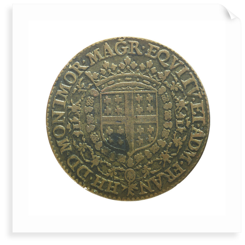 Counter commemorating Henri, Duc de Montmorency et Damville (1595-1632); obverse by unknown