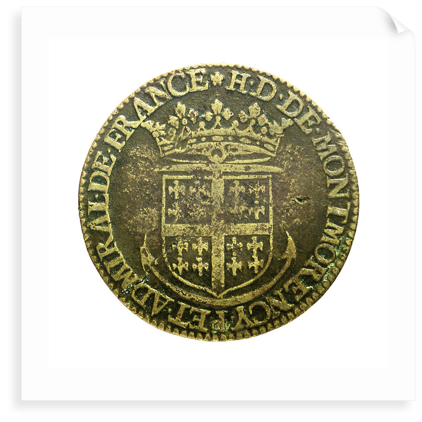 Counter commemorating Henri, Duc de Montmorency et Damville (1595-1632); obverse by unknown
