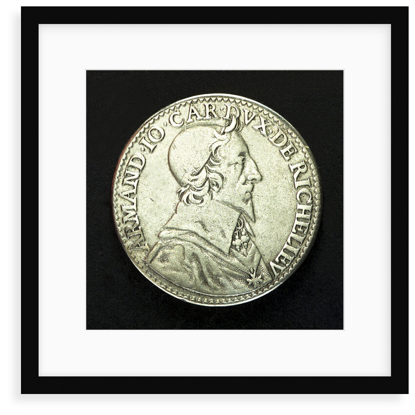 Counter commemorating Cardinal Armand Jean Duplessis, Duc de Richelieu (1585-1642); obverse by unknown