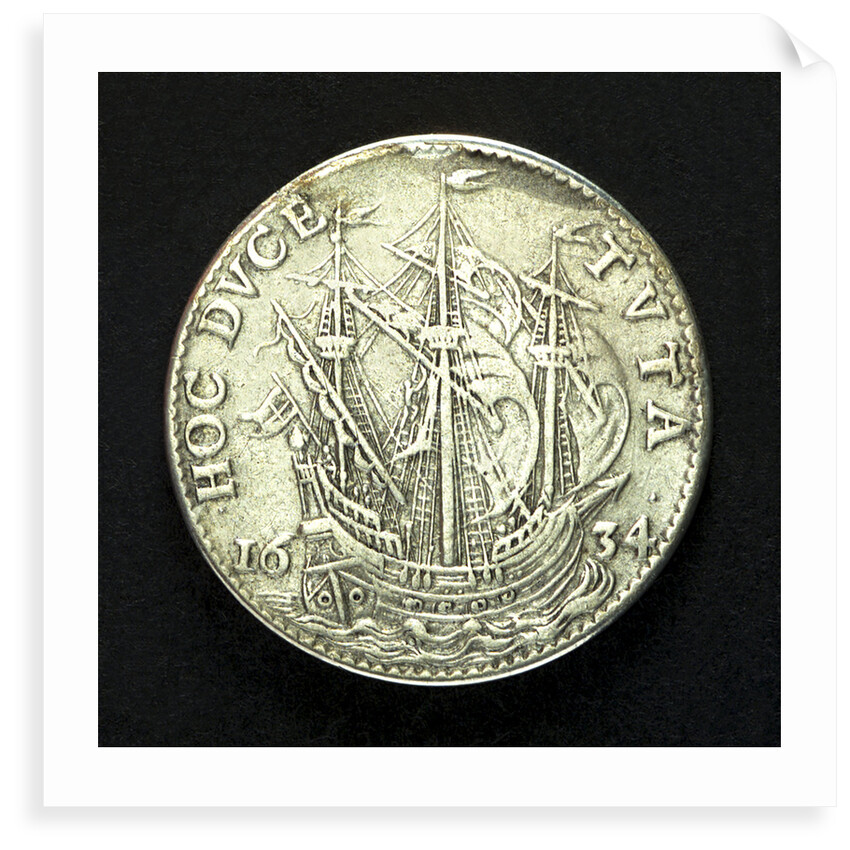 Counter commemorating Cardinal Armand Jean Duplessis, Duc de Richelieu (1585-1642); reverse by unknown