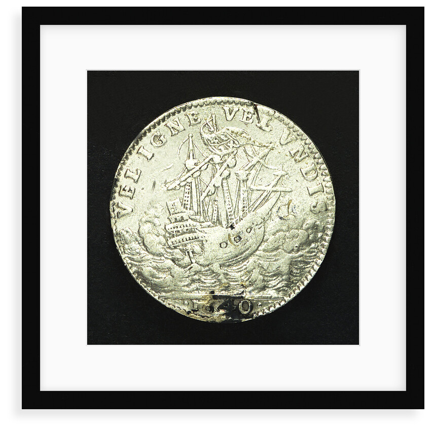 Counter commemorating Cardinal Armand Jean Duplessis, Duc de Richelieu (1585-1642); reverse by unknown