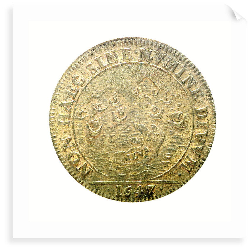 Counter commemorating Admiral César, Duc de Vendôme (1594-1665),  and the capture of Porto Longone [Elba], 1647 by Unknown