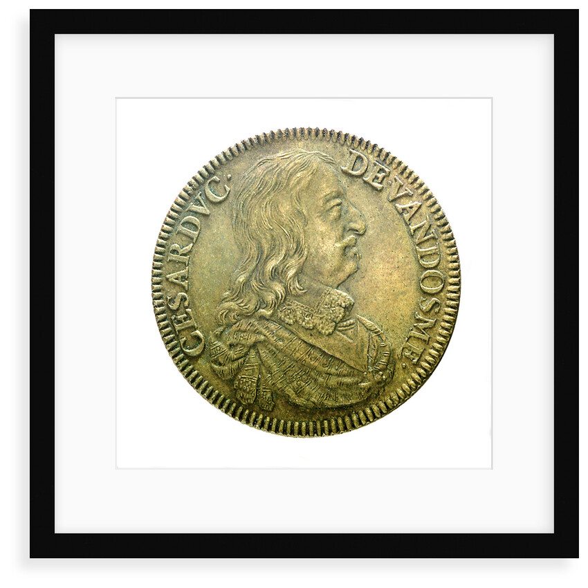 Counter commemorating Admiral César, Duc de Vendôme (1594-1665),  and the capture of Porto Longone [Elba], 1647 by Unknown