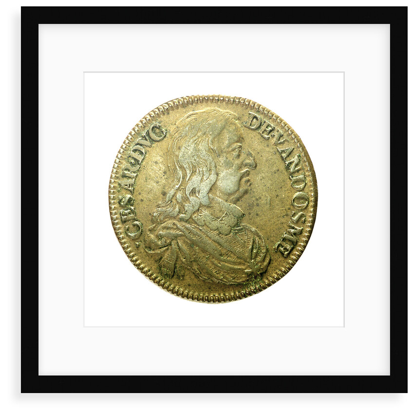 Counter commemorating Admiral César, Duc de Vendôme (1594-1665) and the defeat of the Spanish fleet, 1656 by Unknown