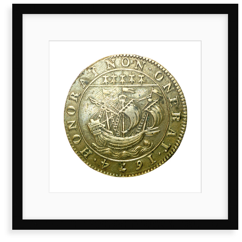 Counter commemorating J. Regnier, King's Equerry, Lord of La Souchais; reverse by unknown