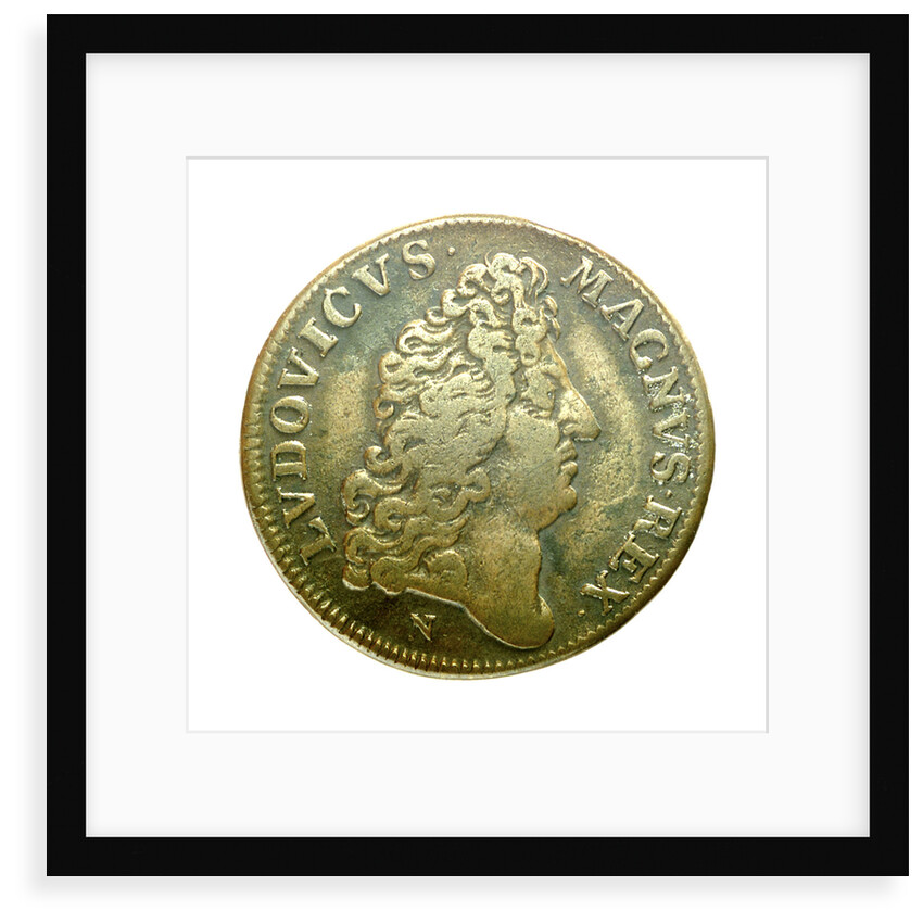Counter commemorating the capture of Tobago, 1677; obverse by J. Nilis