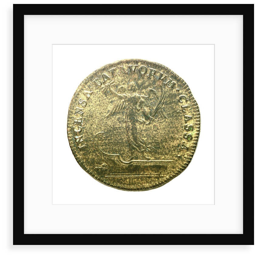 Counter commemorating the capture of Tobago, 1677; reverse by L.G.I.