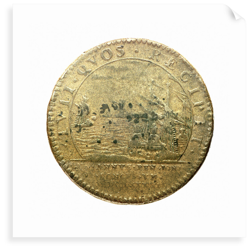 Counter for Marine pensions; reverse by unknown