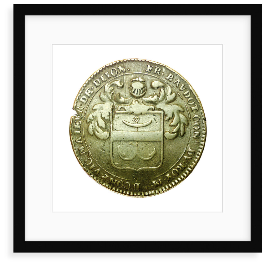 Counter commemorating F. Baudot, the King's Councillor; obverse by unknown