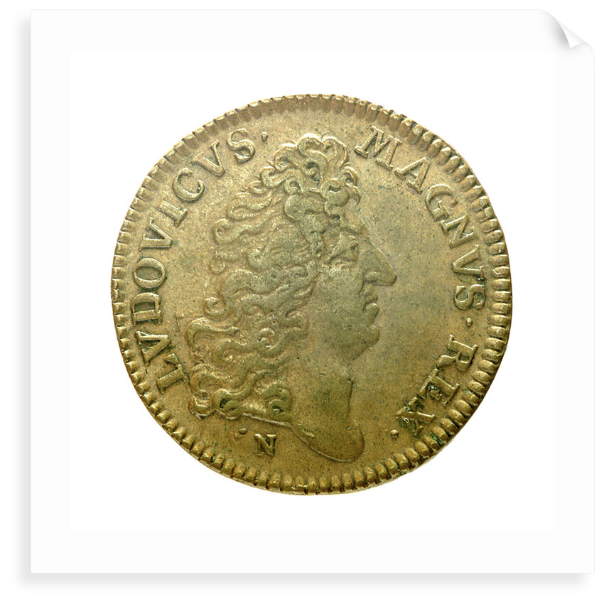 Counter commemorating fighting in the Levant; obverse by J. Nilis