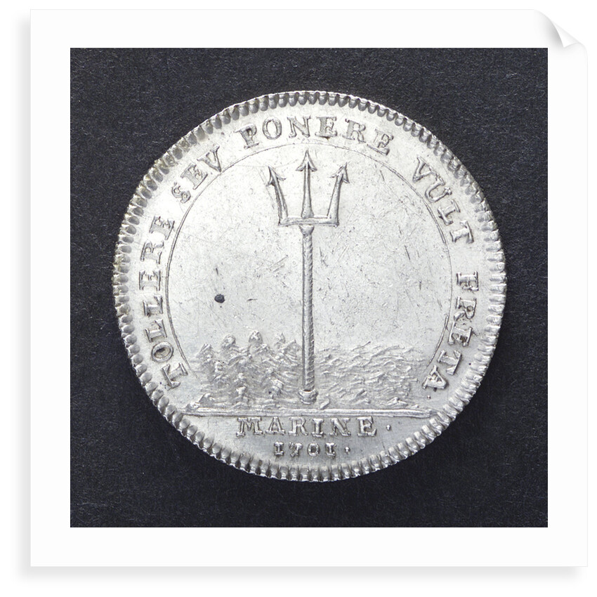Counter commemorating the Straits of Gibraltar opened to France; reverse by H. Roussel